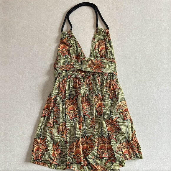 Kate Moss for Topshop Halterneck Kaftan Liberty Dress ASO Blake Lively - Picture 5 of 8